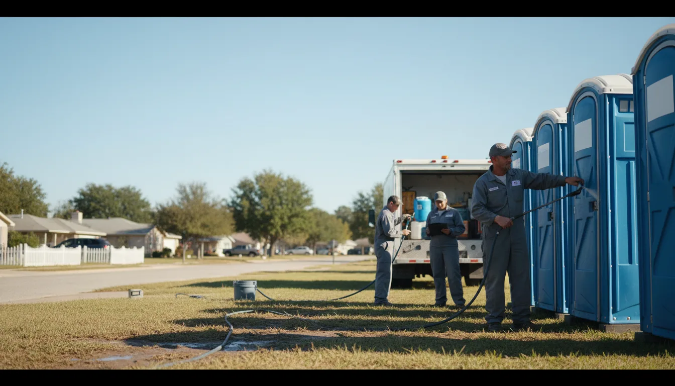 Long-Term Portable Toilet Rental in Sacramento, PA near me
